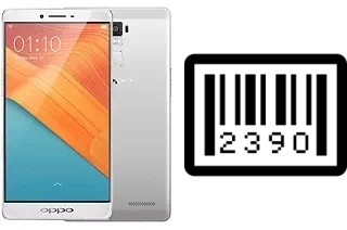 How to find the serial number on Oppo R7 Plus