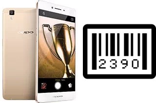 How to find the serial number on Oppo R7s