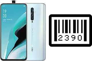 How to find the serial number on Oppo Reno2 F