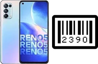 How to find the serial number on Oppo Reno5 4G