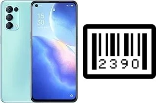 How to find the serial number on Oppo Reno5 K