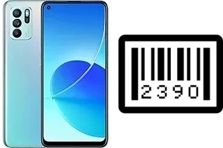 How to find the serial number on Oppo Reno6 Z