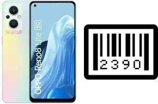 How to find the serial number on Oppo Reno8 Lite