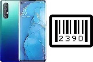 How to find the serial number on Oppo Reno3 Pro