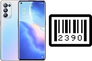 How to find the serial number on Oppo Reno5 Pro 5G