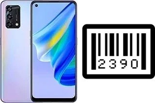 How to find the serial number on Oppo Reno6 Lite