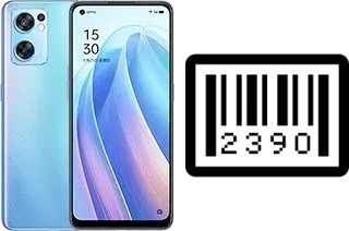 How to find the serial number on Oppo Reno7 SE 5G