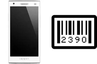 How to find the serial number on Oppo U705T Ulike 2