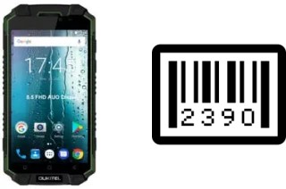 How to find the serial number on Oukitel K10000 Max