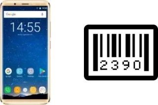 How to find the serial number on Oukitel K5000