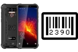 How to find the serial number on Oukitel WP5 Pro