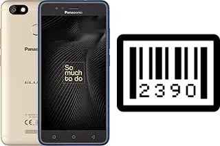 How to find the serial number on Panasonic Eluga A4