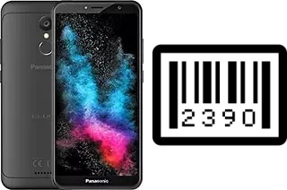 How to find the serial number on Panasonic Eluga Ray 550