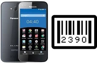 How to find the serial number on Panasonic Eluga S mini