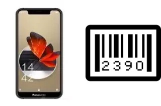 How to find the serial number on Panasonic Eluga Y