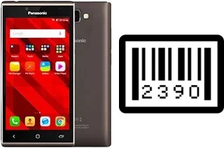 How to find the serial number on Panasonic P66