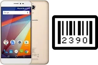 How to find the serial number on Panasonic P85