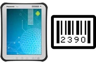 How to find the serial number on Panasonic Toughpad FZ-A1