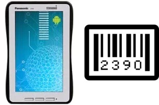 How to find the serial number on Panasonic Toughpad JT-B1