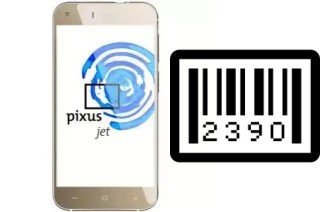 How to find the serial number on Pixus Jet