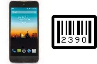 How to find the serial number on Posh Optima LTE L530