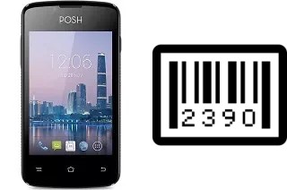 How to find the serial number on Posh Pegasus Plus C351