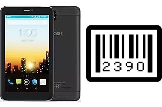 How to find the serial number on Posh Equal Plus X700