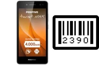 How to find the serial number on Positivo Twist Max