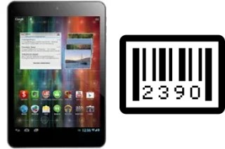 How to find the serial number on Prestigio Multipad 4 Quantum 7.85