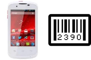 How to find the serial number on Prestigio MultiPhone 3540 Duo