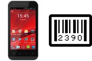 How to find the serial number on Prestigio MultiPhone 4040 Duo