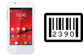 How to find the serial number on Prestigio MultiPhone 4044 Duo