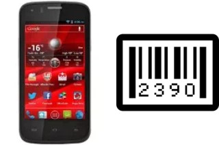 How to find the serial number on Prestigio MultiPhone 4055 Duo