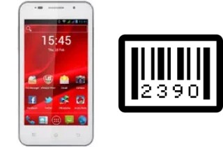 How to find the serial number on Prestigio MultiPhone 4322 Duo