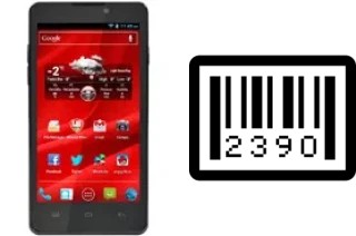 How to find the serial number on Prestigio MultiPhone 4505 Duo