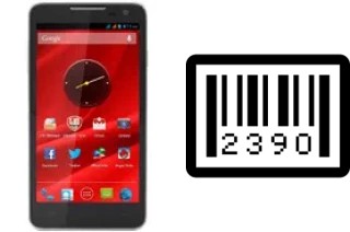 How to find the serial number on Prestigio MultiPhone 5044 Duo