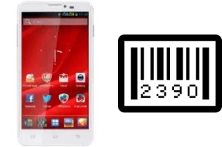 How to find the serial number on Prestigio MultiPhone 5300 Duo