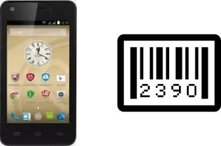 How to find the serial number on Prestigio MultiPhone 5454 DUO