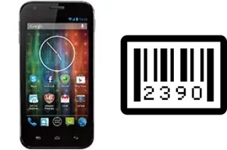 How to find the serial number on Prestigio MultiPhone 5501 Duo