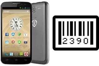 How to find the serial number on Prestigio MultiPhone 5503 Duo