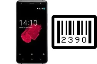 How to find the serial number on Prestigio Muze D5 LTE