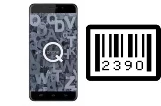 How to find the serial number on QBell QPhone 5-4