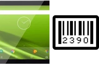 How to find the serial number on Qilive tablet Q10