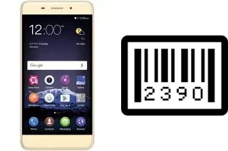 How to find the serial number on QMobile M6 Lite