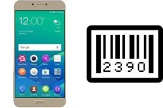 How to find the serial number on QMobile Noir Z14