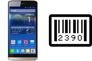 How to find the serial number on QMobile Noir i12