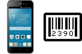 How to find the serial number on QMobile Noir i5i