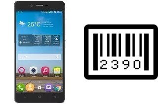 How to find the serial number on QMobile Noir M300