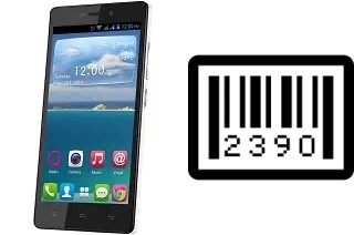 How to find the serial number on QMobile Noir M90