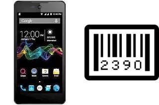 How to find the serial number on QMobile Noir S1